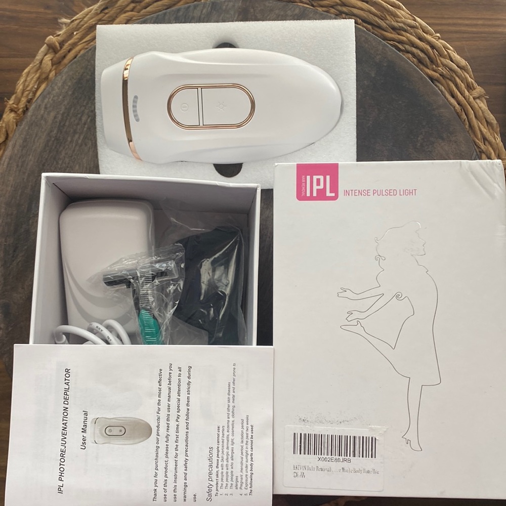 Handheld laser hair removal system IPL intense pulsed light by Baivon new